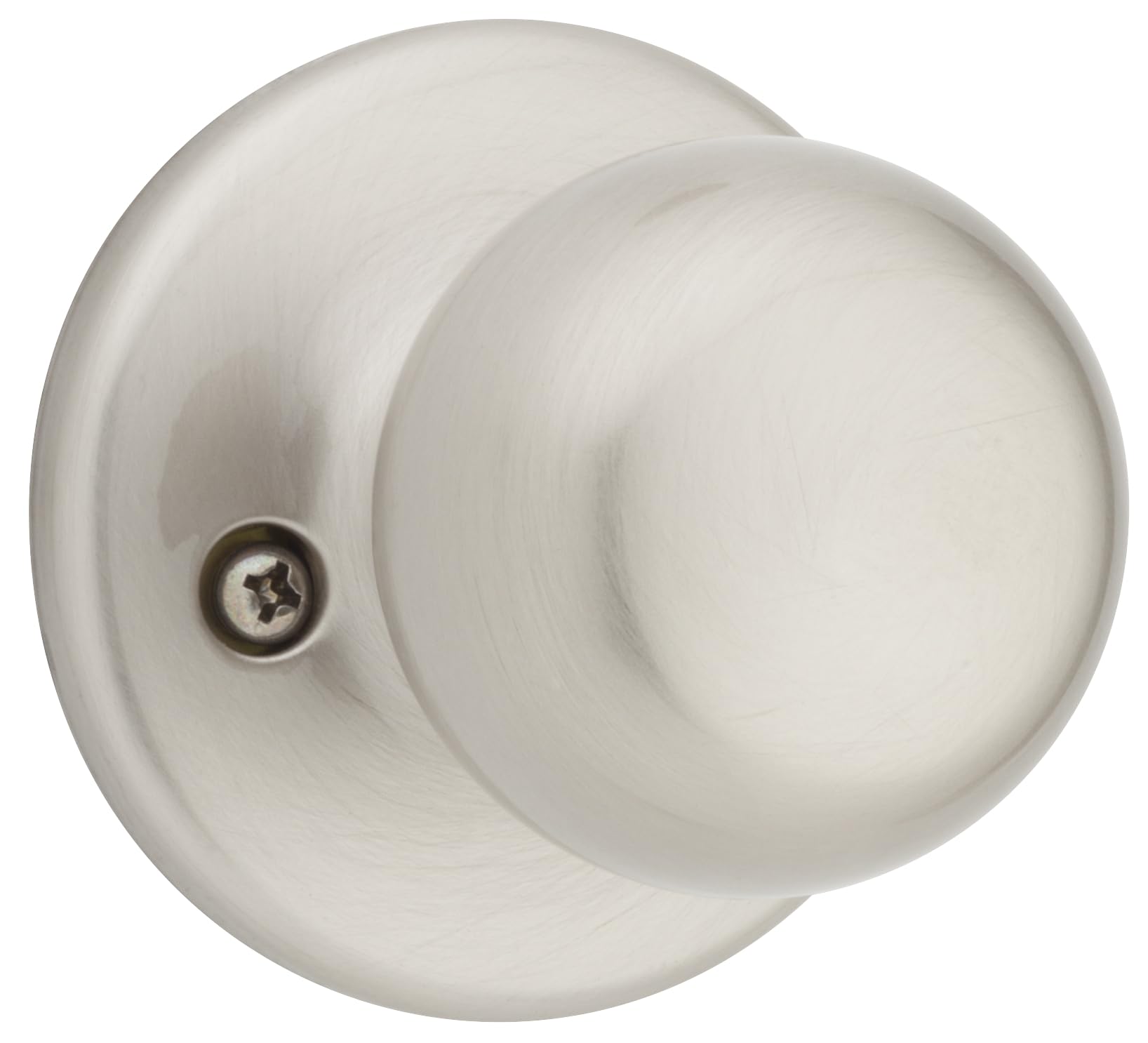 Weiser Fairfax Satin Nickel Door Knob, Non-turning Interior Door Handles/Dummy Knobs for Wardrobe, Closet Door & French Doors, Cabinet Handle/Cupboard Handles, Traditional Home Décor