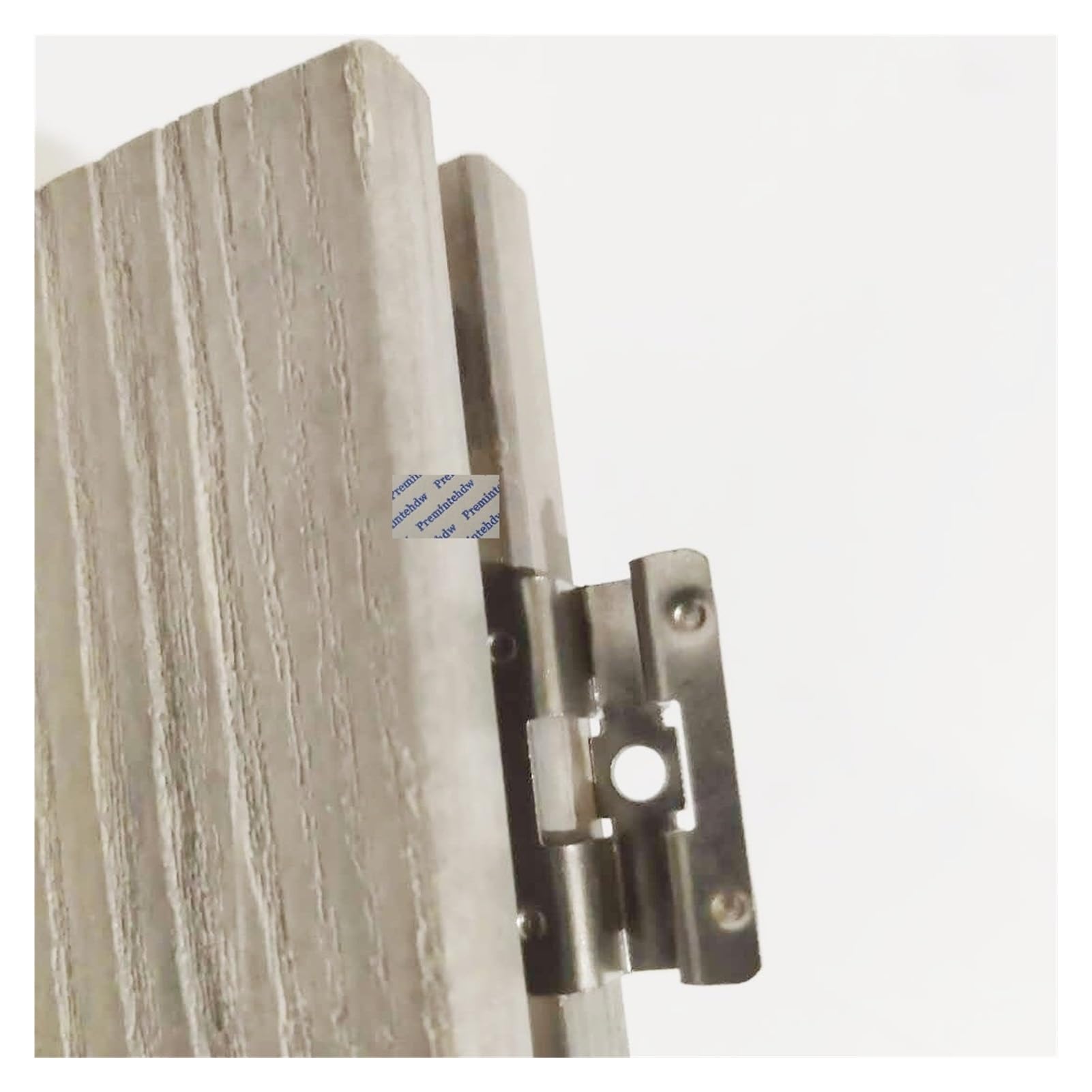 PRIMUZ 200 Pezzi in Acciaio Inossidabile Invisibile Esterno Composito Ponte a Forma di U Clip Staffa di Fissaggio Pannello WPC for Pavimenti (Color : H8MM)