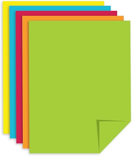Miniatura 4 de WAUSAU 20008 Astrobrights Papel de color, 8.5 x 11 pulgadas, 24 lb89 gsm, "Charisma" 10-Color Surtido,