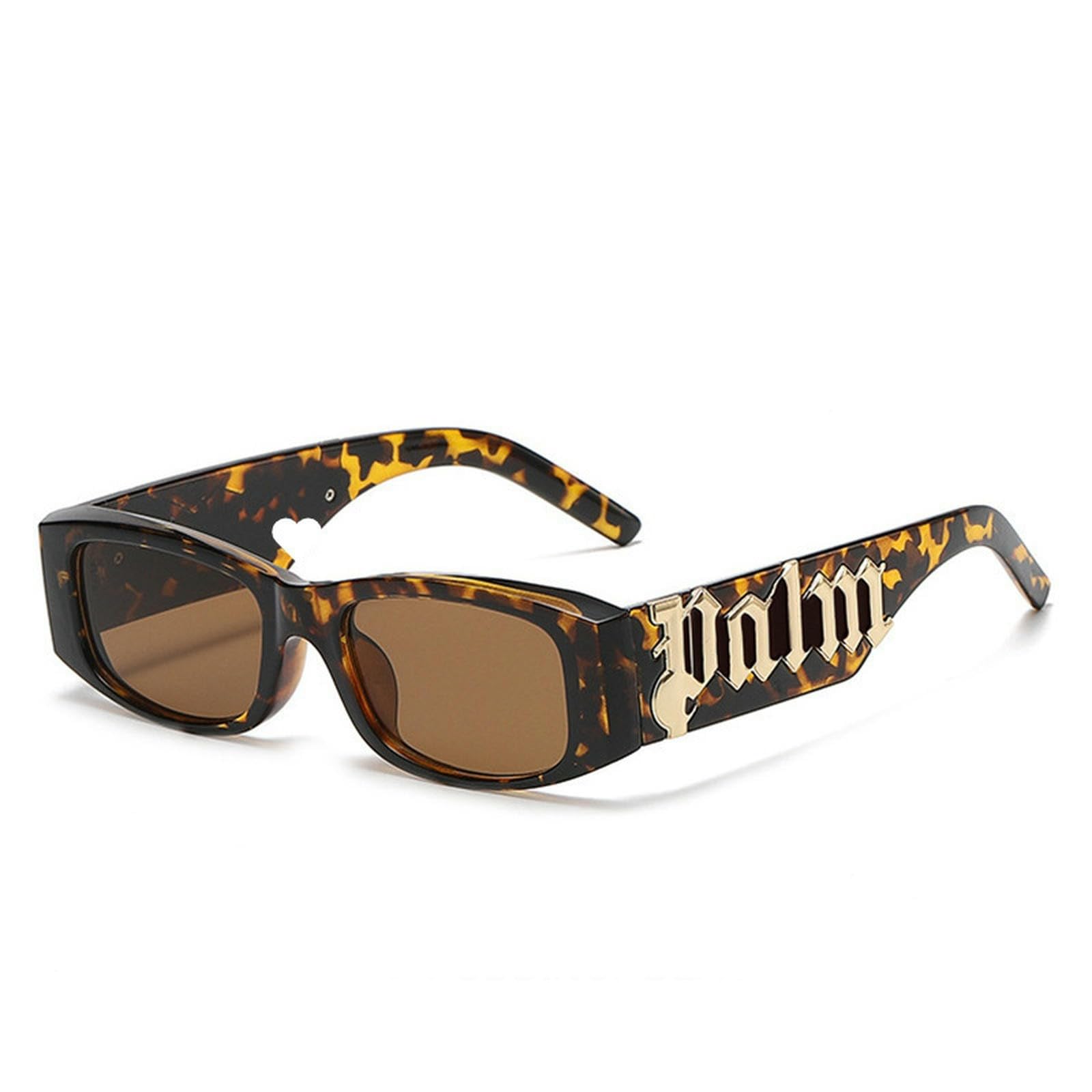 Rdybgbd Women's G Sunglasses Retro Narrow Rectangle For And Men Fashion Square Sunglasses