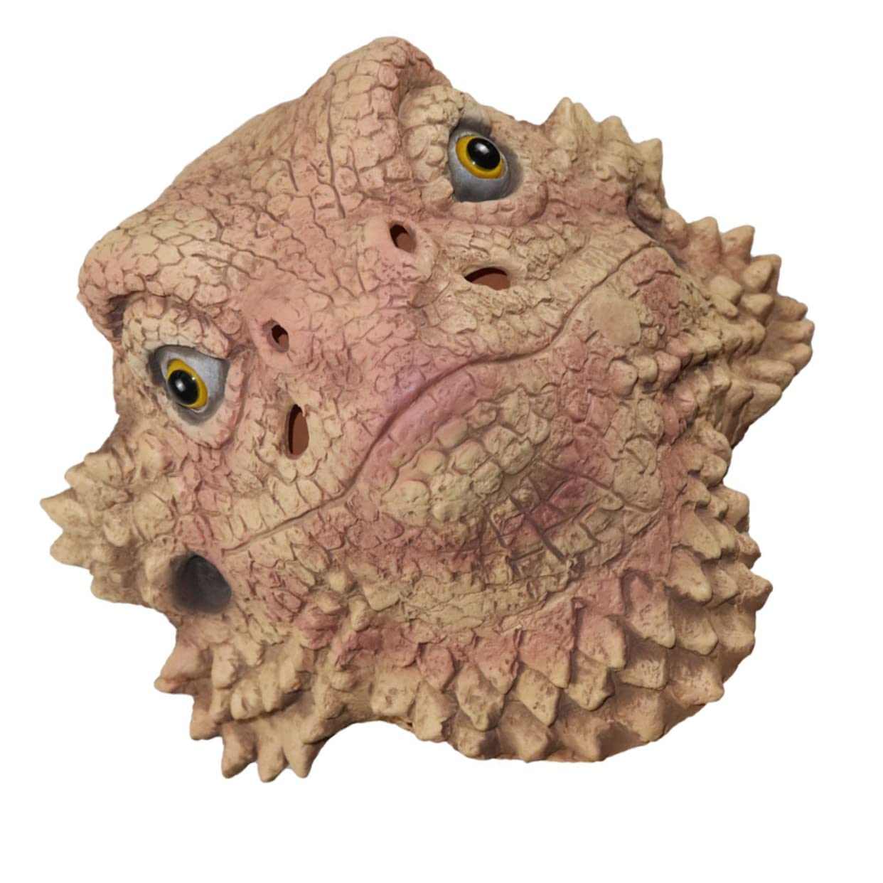 TOYANDONA 1pezzi Maschera Da Lizard Per Halloween Testa Animale Realistica Per Feste e Costumi Accessorio Divertente Per Carnevale e Eventi Festivi
