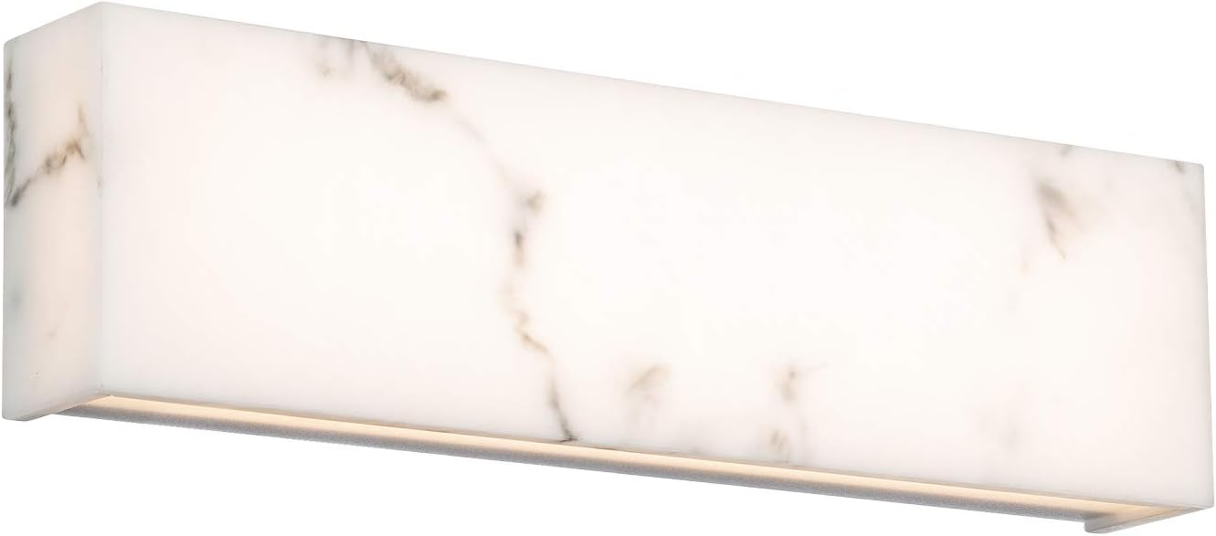 WAC Lighting dweLED, Museo 18in LED Bathroom Vanity or Wall Light 3000K in White