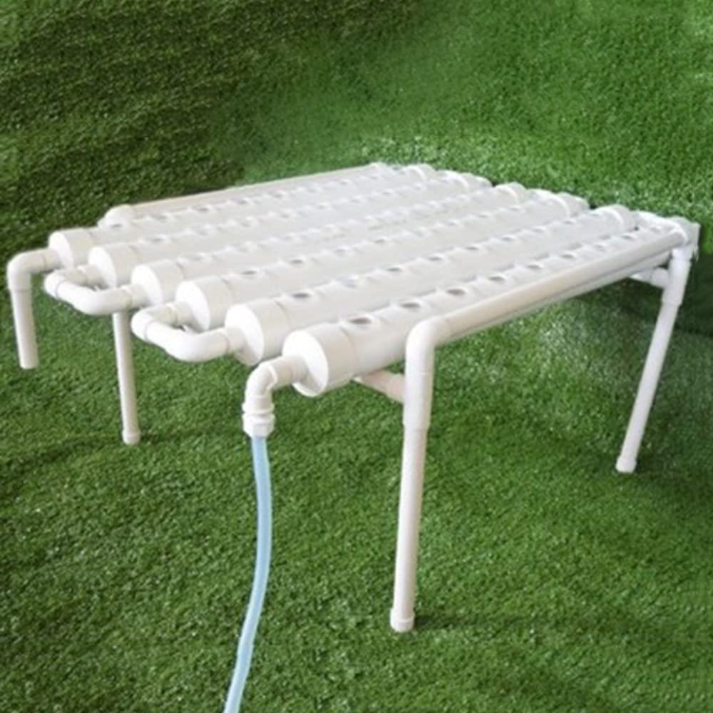 Kit de culture hydroponique avec 54 emplacements de plantes, 1 couche pour plantes et légumes