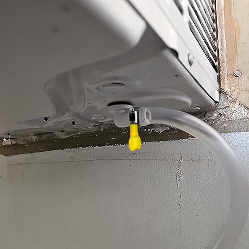 Miniatura 5 de Kit de manguera de drenaje de aire acondicionado, reemplazo de manguera de drenaje de CA de 10 pies a prueba de fugas