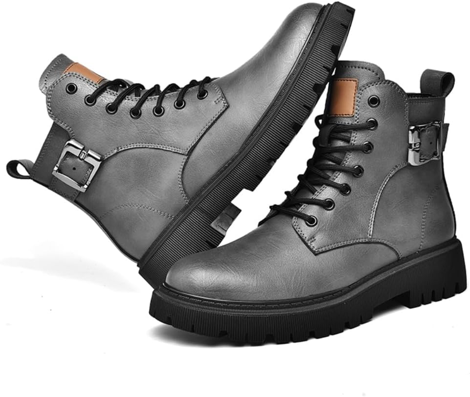 [VimLex] ライディングシューズ メンズ ライディングブーツ メンズハイカット バイ クシュー ズ 滑り止め 厚底設計 耐摩耗