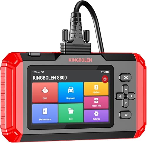 Miniatura 9 de KINGBOLEN Escáner OBD2 S500 - Escáner de coche, herramienta de escaneo de diagnóstico de actualización gratuita de por vida con 4 restablecimientos,