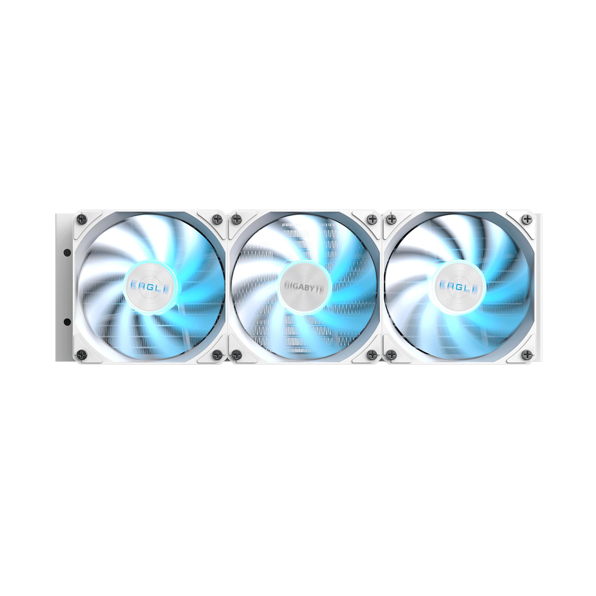 GIGABYTE Eagle 360 Ice Refrigeración Líquida para CPU - 3x120mm Ventiladores ARGB, Pantalla LCD a Color, Daisy-Chain, Compatible con Intel LGA 1851 y AMD AM5