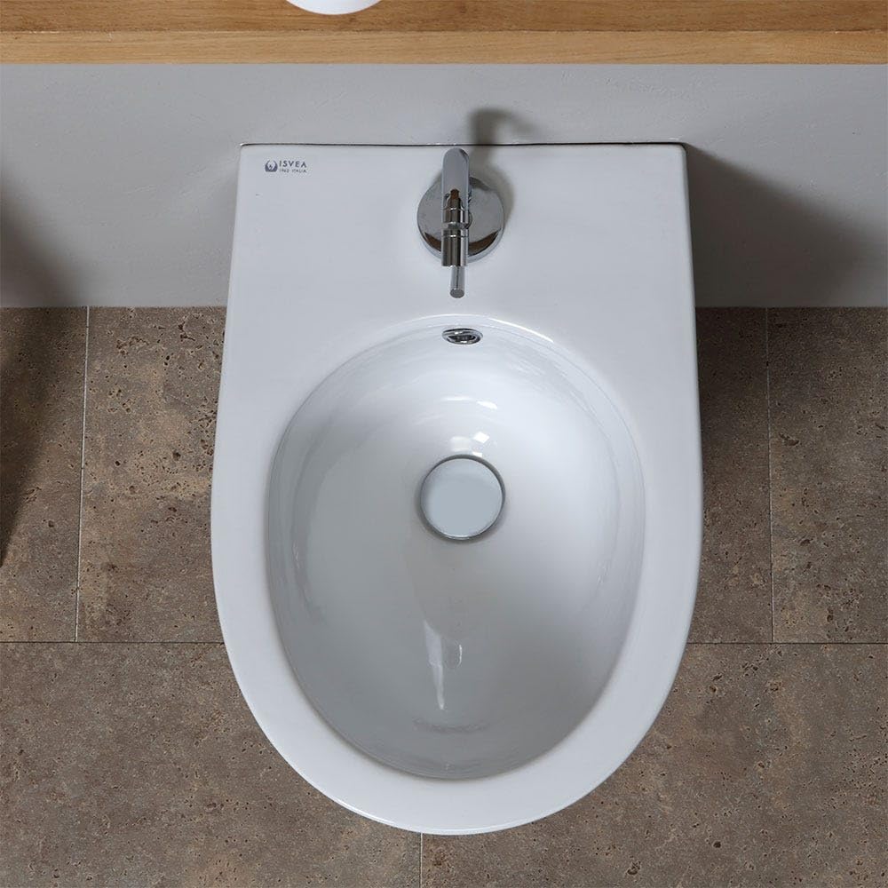 Kiamami Valentina - Bidet sospeso in ceramica bianca | Tuckett