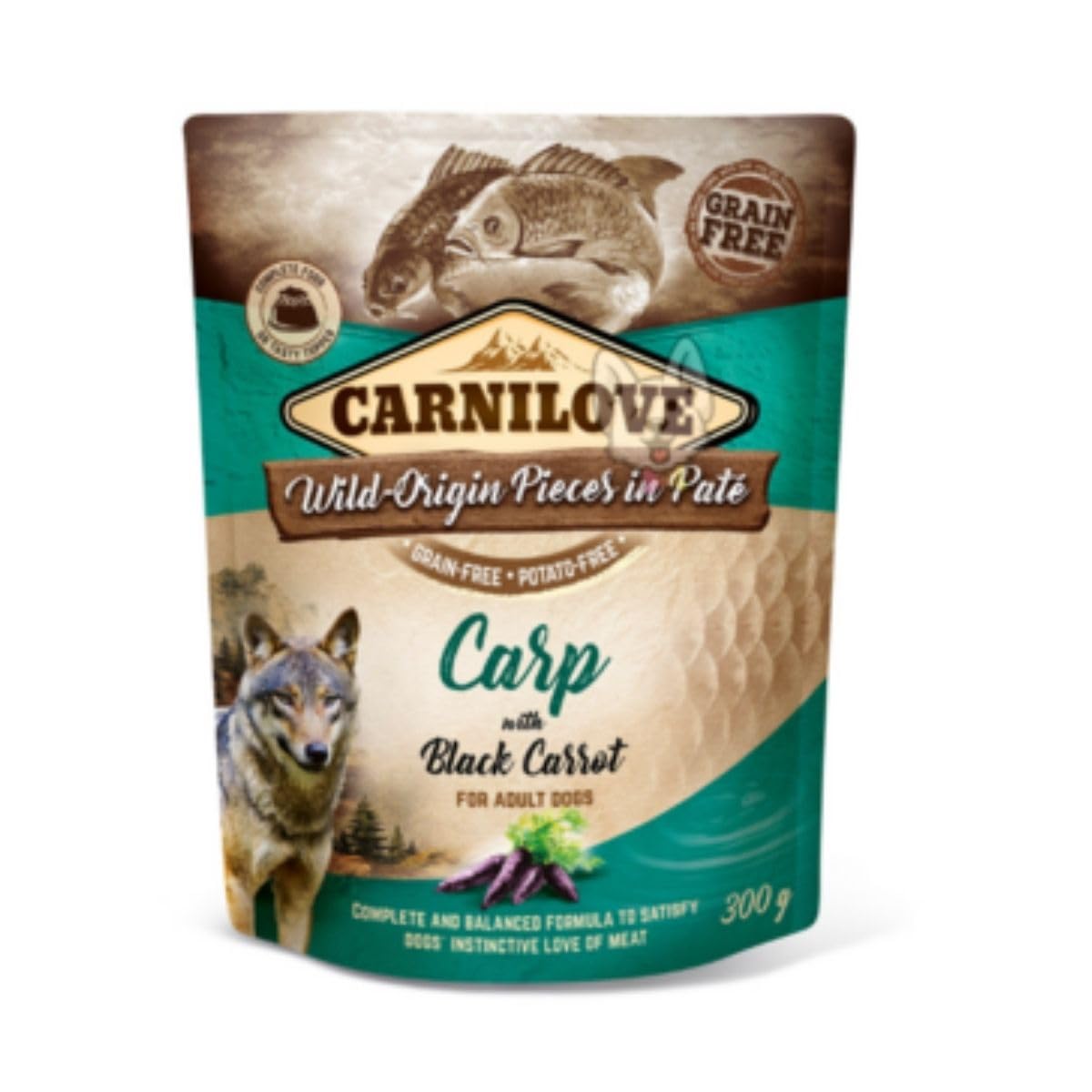 Carnilove Carp & Black Carrot Karp Czarna Marchewka 300 g