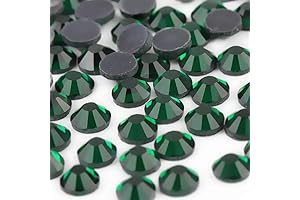 beadsland Crystal Hotfix Rhinestones: Emerald Radiance in Every Stone