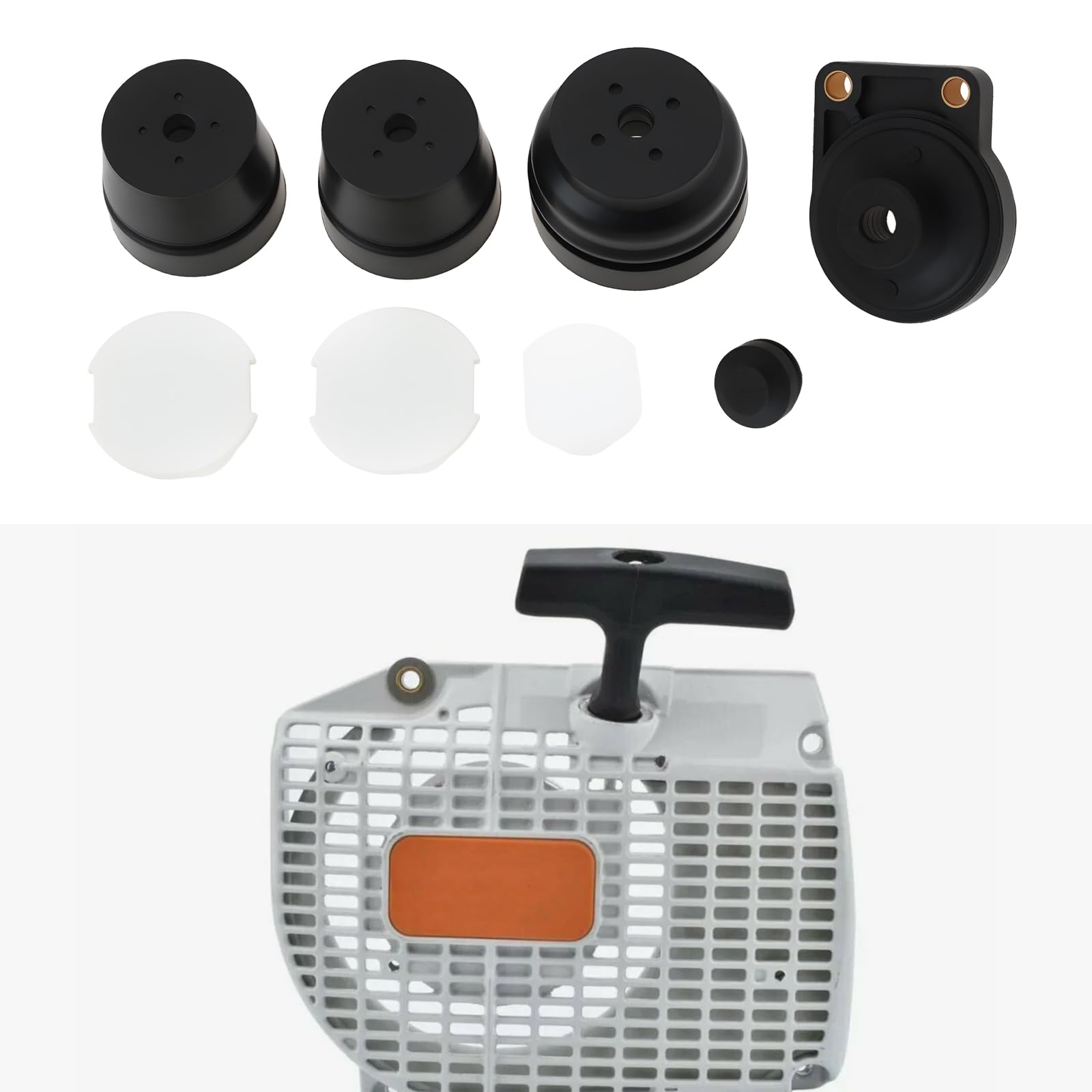 SG Store Vibrationsdämpfer-Set für Kettensägen Kompatibel mit Stihl 044 046 MS440 MS460