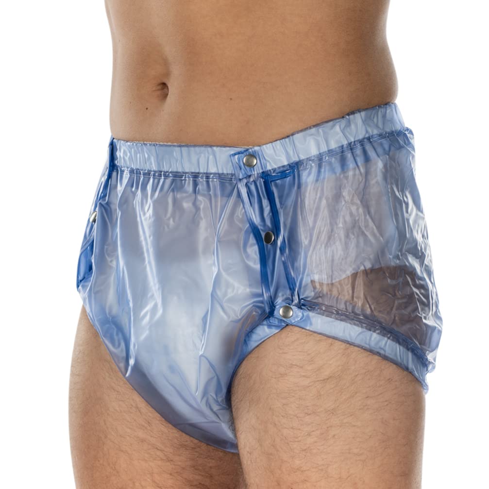 Suprima Inkontynenz PCV majtki guzikowe art. 1-249-001 (unisex) - rozm. XL - białe