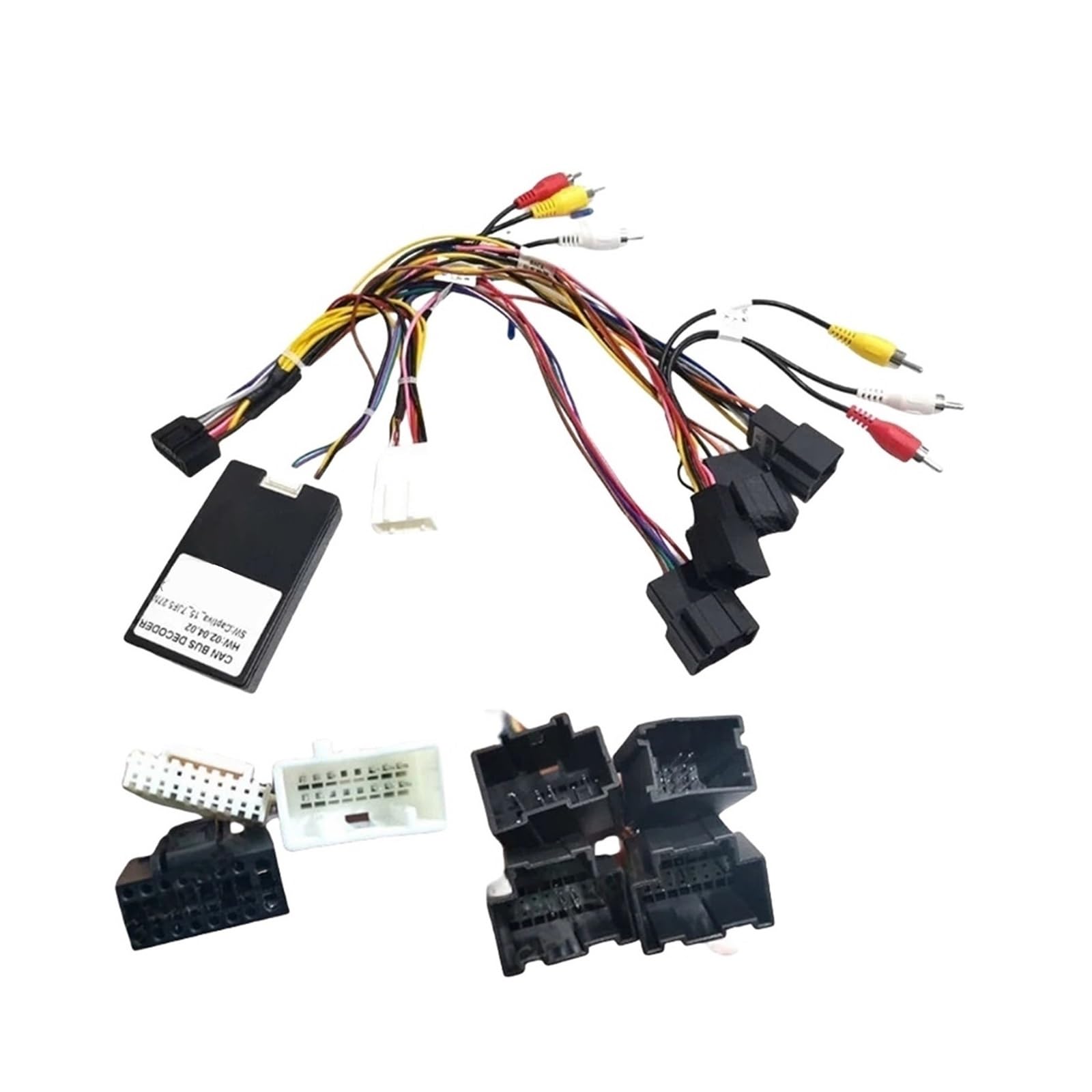 Adattatore for cavo di alimentazione Android a 16 pin for autoradio compatibile con il cablaggio del lettore CD/DVD Chevrolet Captiva Epica