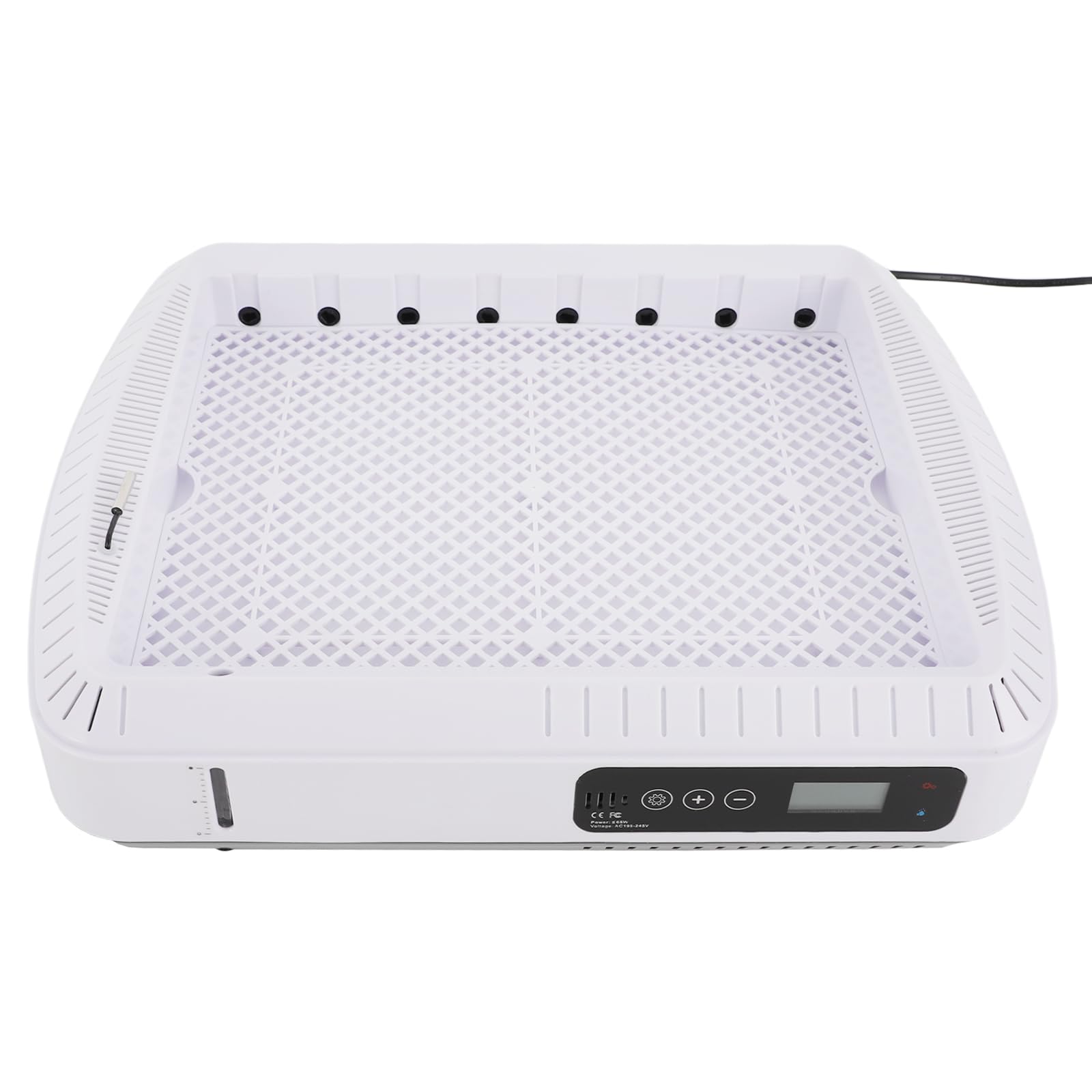 Incubadora de 35 huevos totalmente automática, incubadora con control de temperatura y pantalla de humedad, giro automático para pollos, patos, codornices