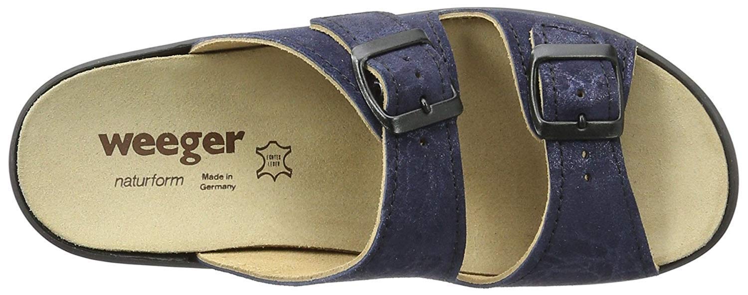 Weeger Orthopädische-Pantolette mit auswechselbarem Fußbett