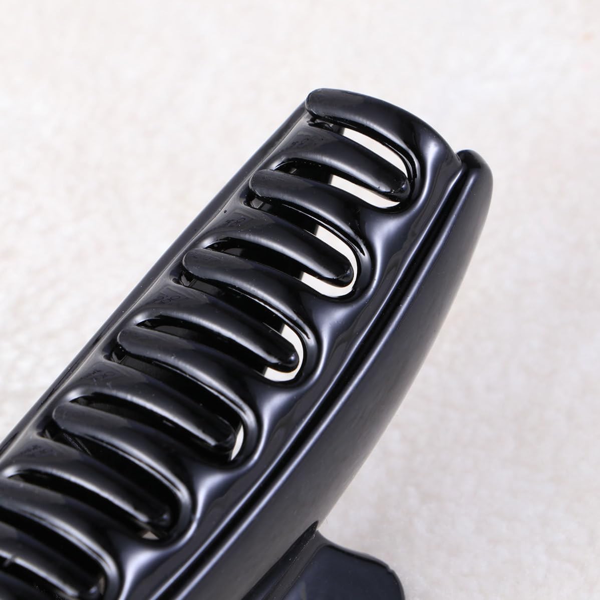 12pcs Black Acrylic Hair Clamps for Styling and Holding Hair in Salon image 5