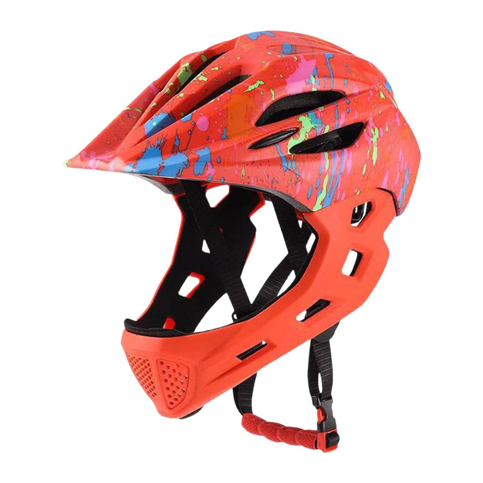 Casco para Niños Hecho de Material Accesorio Deportivo para Bicicleta Infantil con Estructura Acolchada Transpirable y Ajustable Seguro y