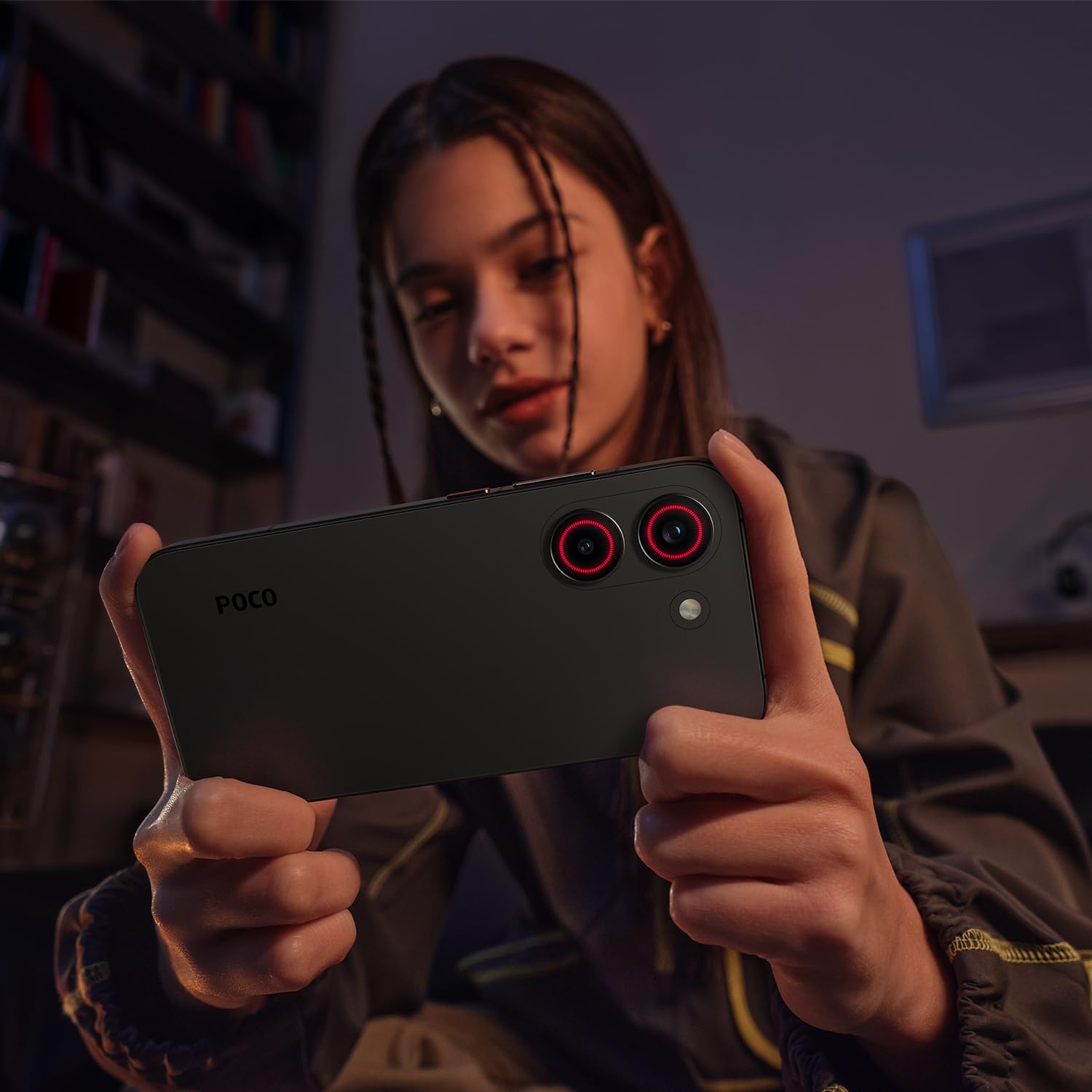 XIAOMI Poco X8 Pro Smartphone 8GB+256GB, Handy mit Android, Dimensity 8500-Ultra Prozessor, 6500mAh Akku, Ultra-helles AMOLED Display, 50MP Sony IMX882 Hauptkamera mit OIS, Schwarz, 3 Jahre Garantie | 50MP Cam, 2511FPC34G
