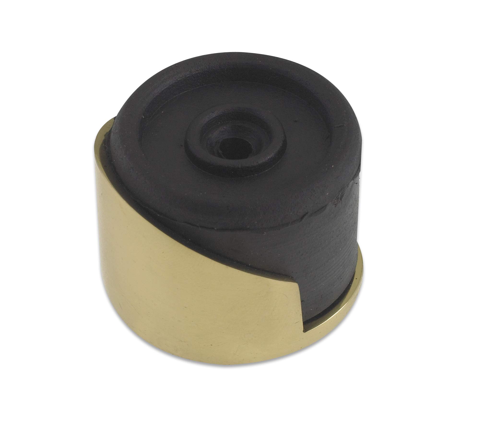 Zoo Hardware Chrome Zab85 Round Floor Mounted Door Stop Polished Brass From The Door Handle Store