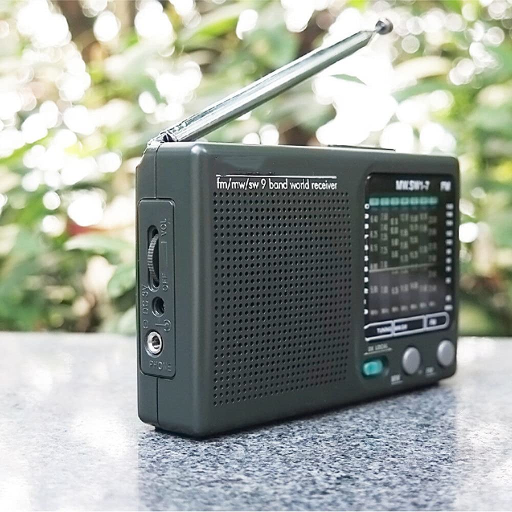 Amazon.co.jp: N/A ポータブル ラジオ FM MW(AM) SW(短波) 9 バンド