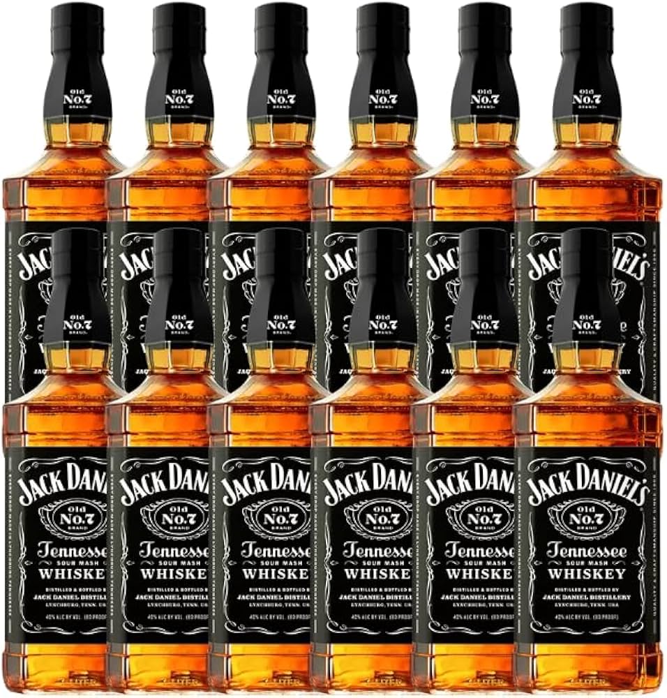 Jack Daniel's ウイスキー 700ml 12本セット Amazon.co.jp: ジャックダニエル ブラック 正規 40度 700ml×12本
