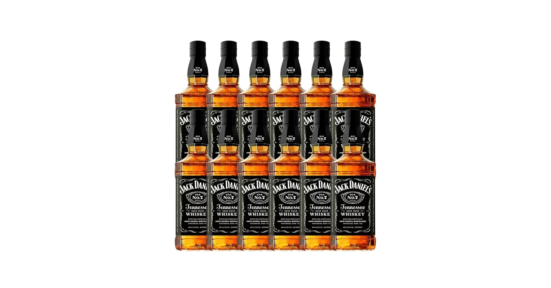 Amazon.co.jp: ジャックダニエル ブラック 正規 40度 700ml×12本