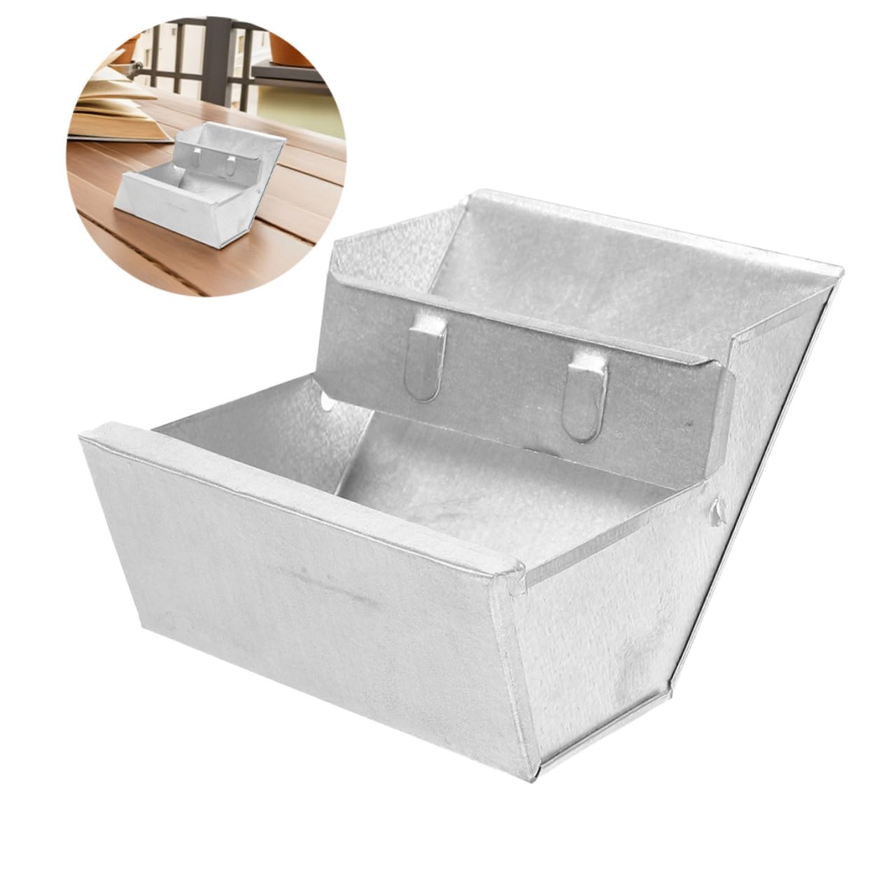 8 Stück Teiliges Metall-käfig-futterspender aus Robustem Eisen Kleine Futterbox für Kaninchen Meerschweinchen und Hamster Langlebiger Heu Futternapf für Kleintierkäfige Leicht zu