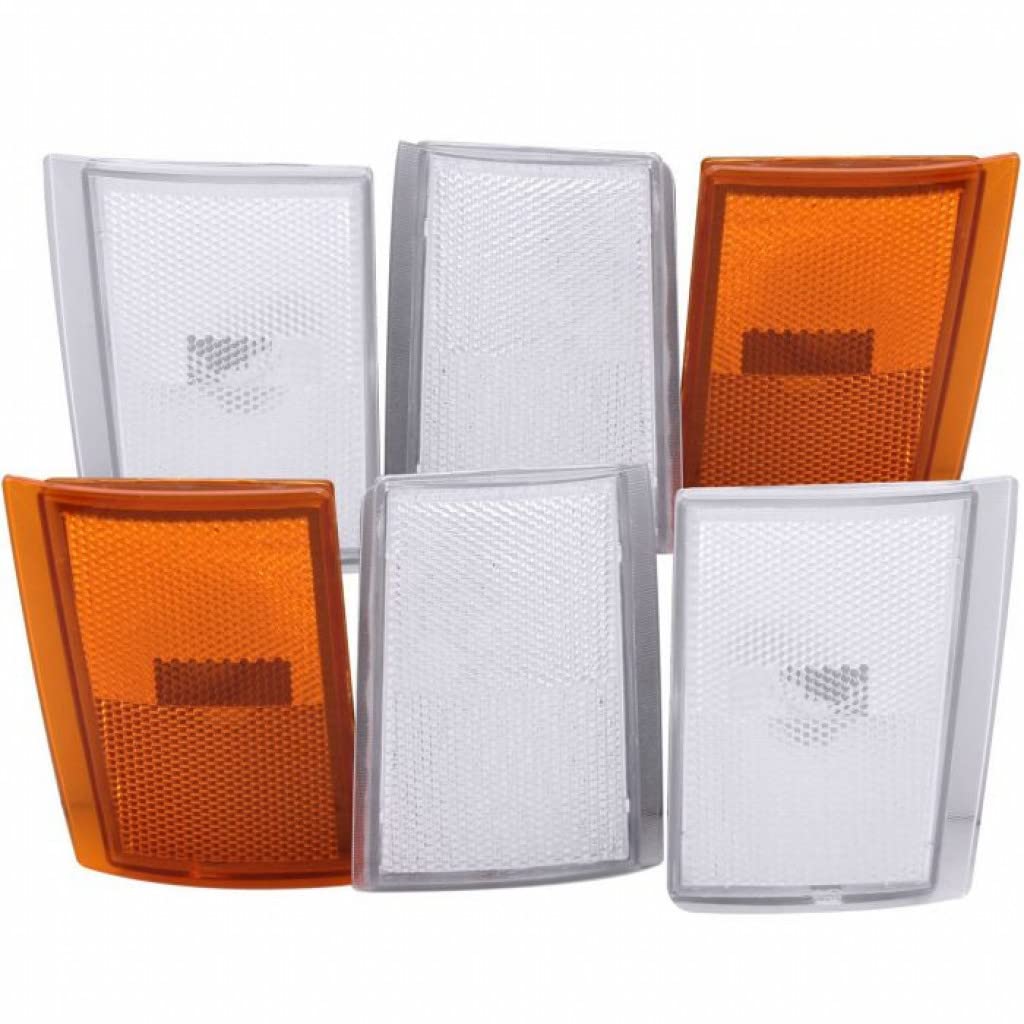 KarParts360 ANZO For Chevy C1500/C2500/K1500/K2500 Suburban 1992 1993 Corner Lights Euro | 521031