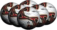 Vista 1 de Soccer Balls for Kids and Adults - 6-Pack with Sizes 3, 4, 5 - Includes Ball Pump and Carry Bag Talla 5 – 6