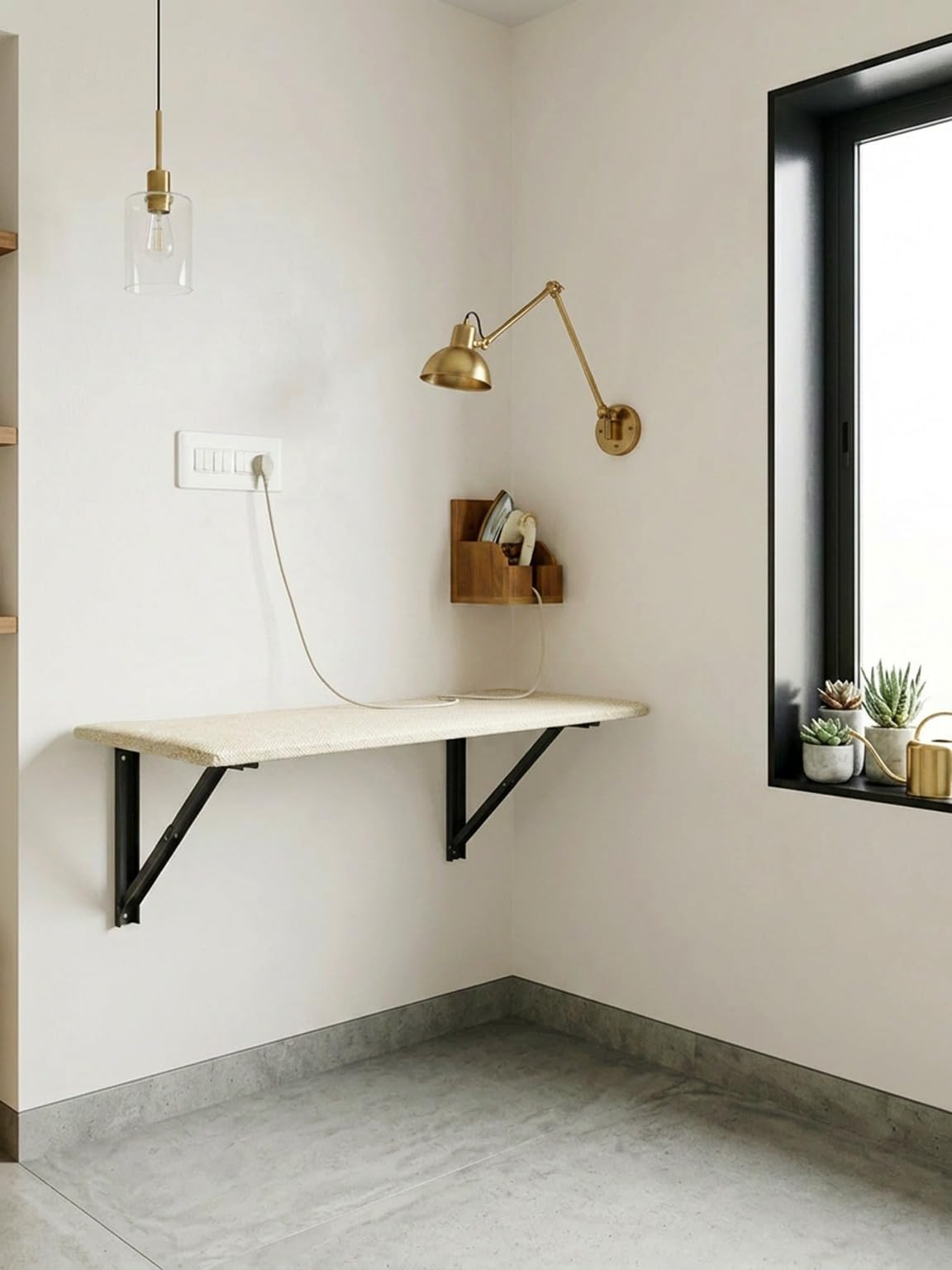 Wall Mounted Ironing Board - Space Saving Design -6