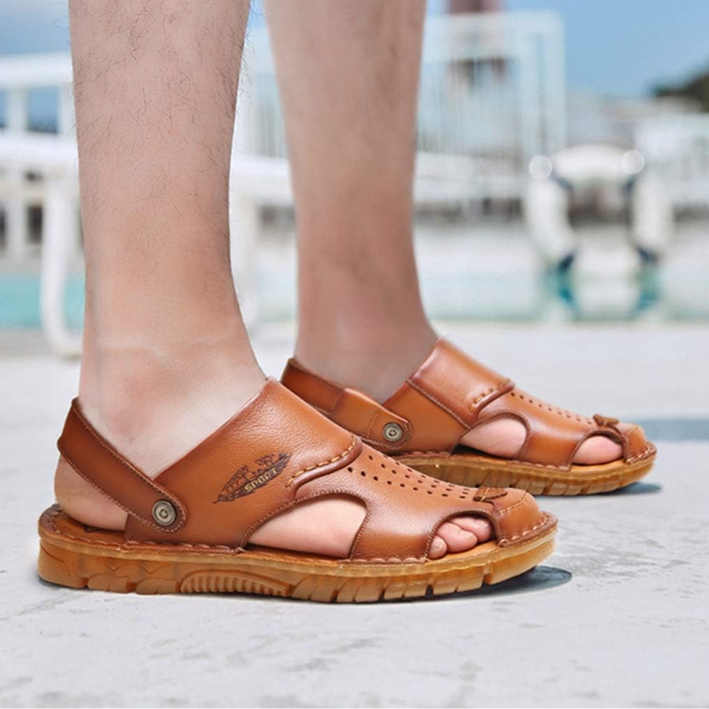 [AWOR] スリッパ 夏 メンズ サンダル 紳士シューズ アウトドア 衝撃吸収 防滑 歩きやすい 通気性 ゆったり シンプル スポ