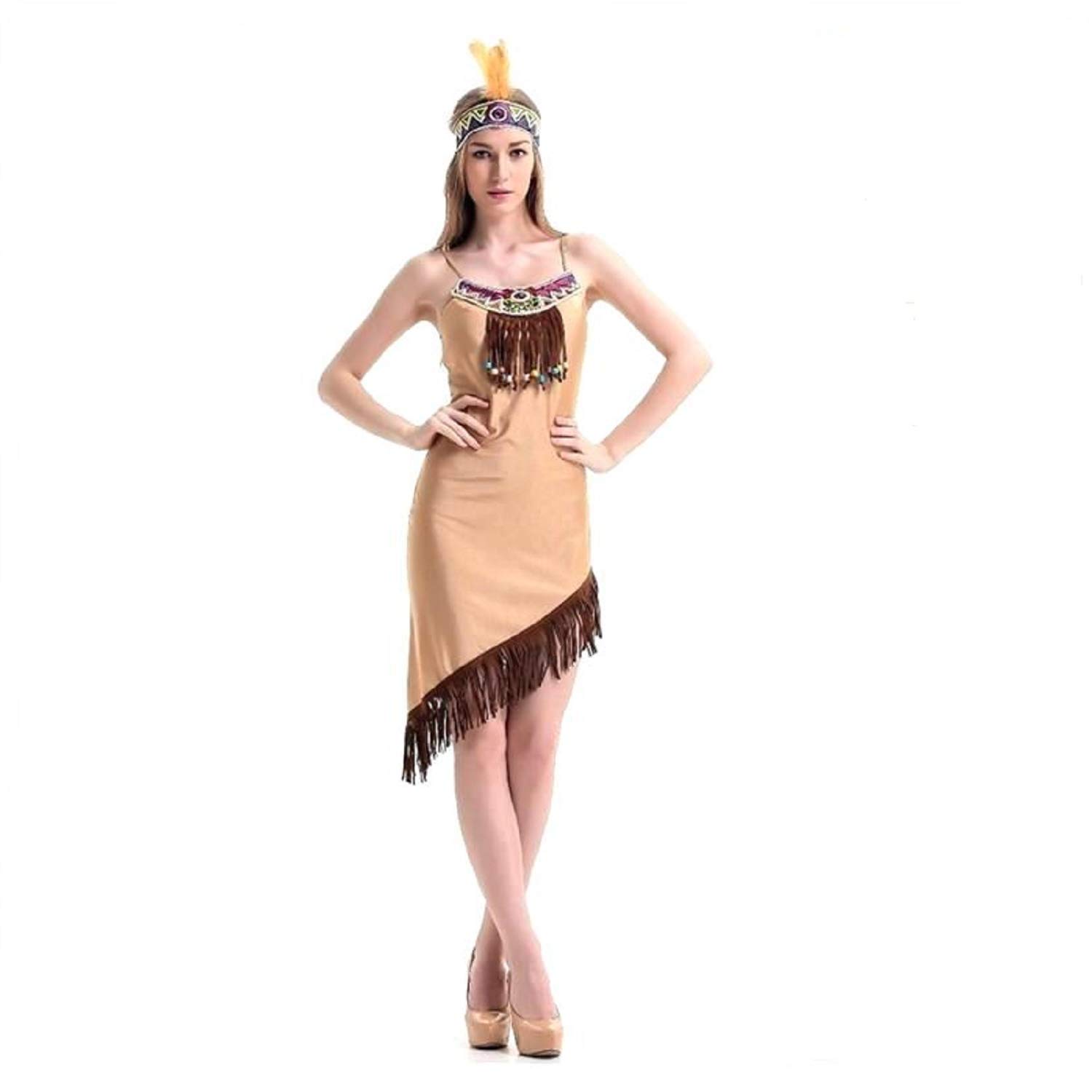 GGTBOUTIQUE Top Totty Adult Tribal Temptation Sexy Costume