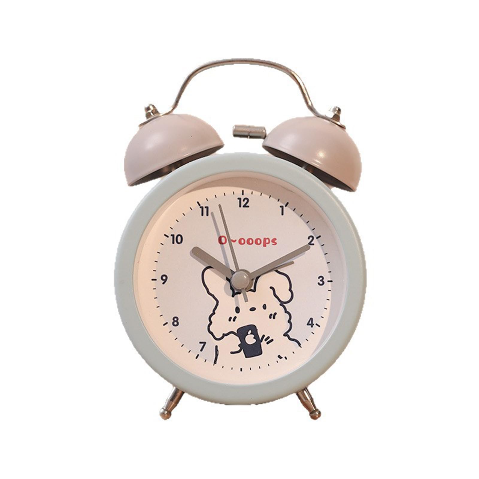 Reloj despertador silencioso de viaje para evitar el tictac molesto por las noches