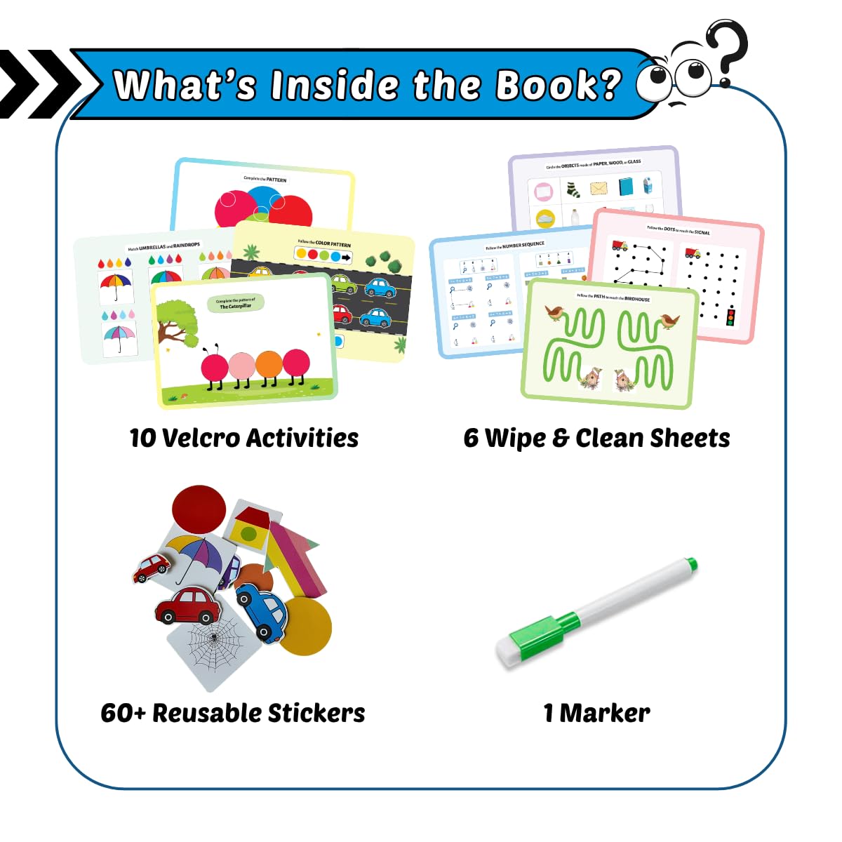 Little Minds at Work Activity Binders for Kids/Toddlers Logical Reasoning Part 2 | Suitable for Ages 2-5 | Logic Boost & Fun Learning | Montessori ... Book | (Logical Reasoning Second Edition) 1