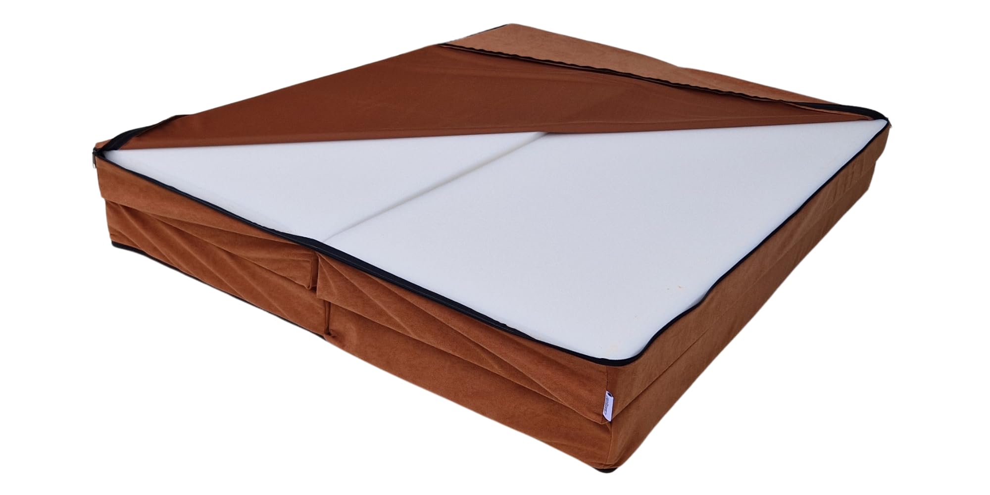 Natalia Spzoo – Matelas Pliable 200 x 140 x 8 cm – Matelas Pliant Chauffeuse pour Un Couchage d’Appoint Pratique
