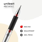 uniball™ 207 Impact Gel Pens, Bold Point (1.0mm), Red, 12 Pack – view 2