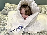Vista 3 de Continental Bedding Edredón para niños pequeños, relleno de edredón de microfibra 100%, manta para dormir con funda de algodón, se adapta a cuna