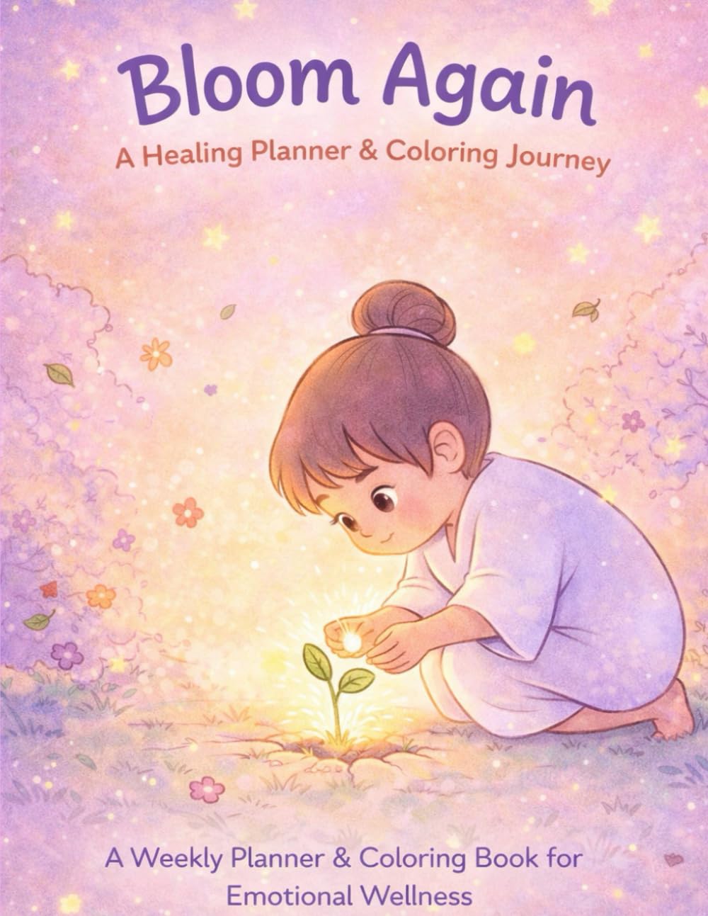 Bloom Again: A Healing Planner & Coloring Journey