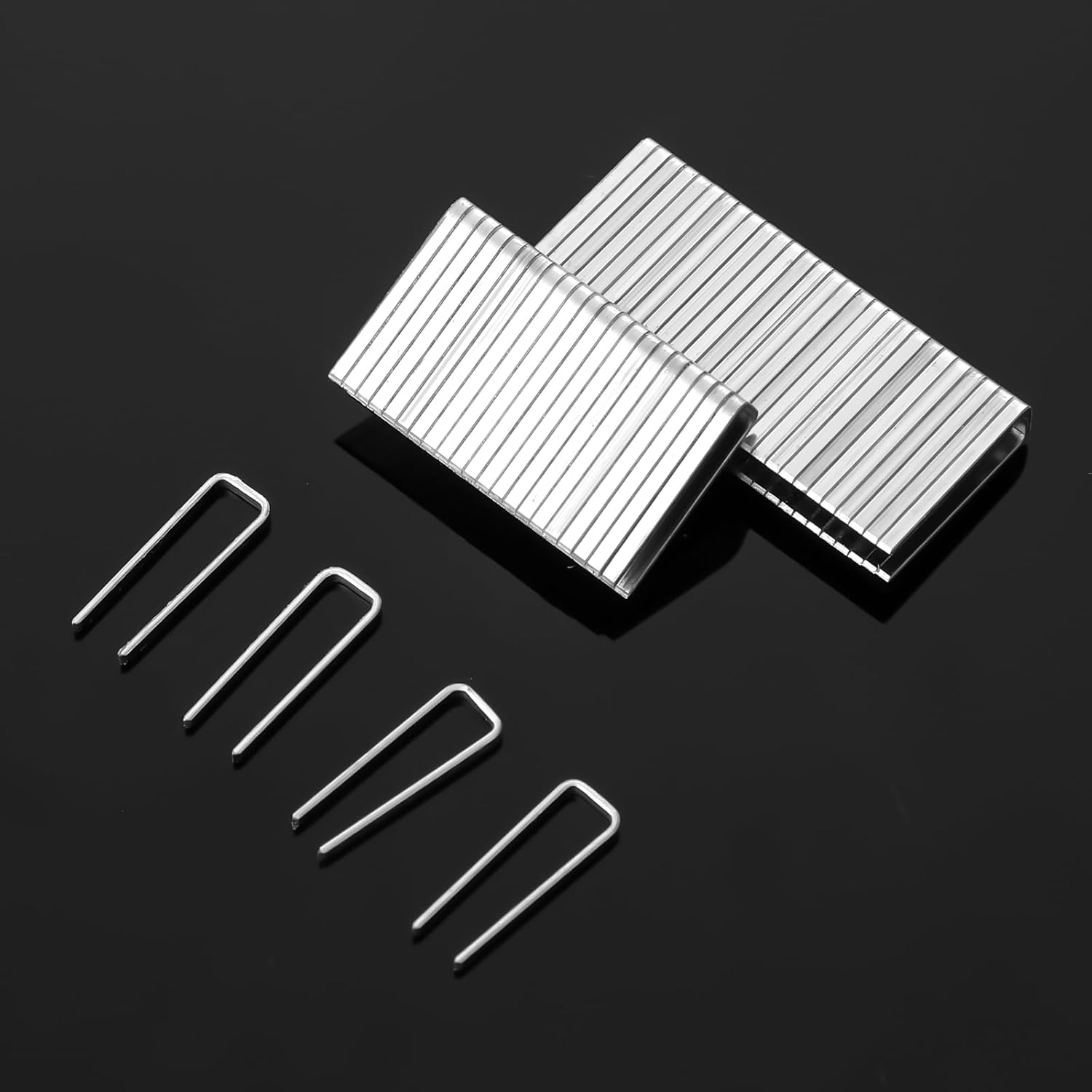 80PCS Plantation Shutter Repair Kit Replacement, Louvers Staples Fasteners Plantation Shutters Pins, Household Window Blind Tilt Rod Shutter Hardware Repair Parts for Blind Repairing(0.6 X 0.2 Inch)