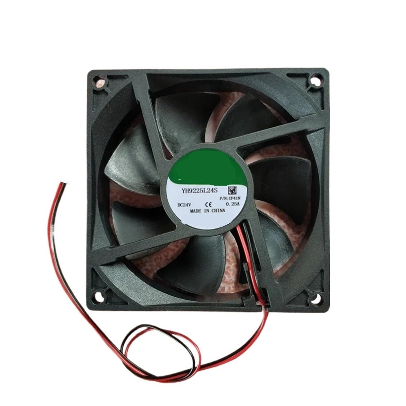 UITGVDQAT YH9225L24S DC 24V 0.25A 92x92x25mm 2-Wire Server Cooling Fan