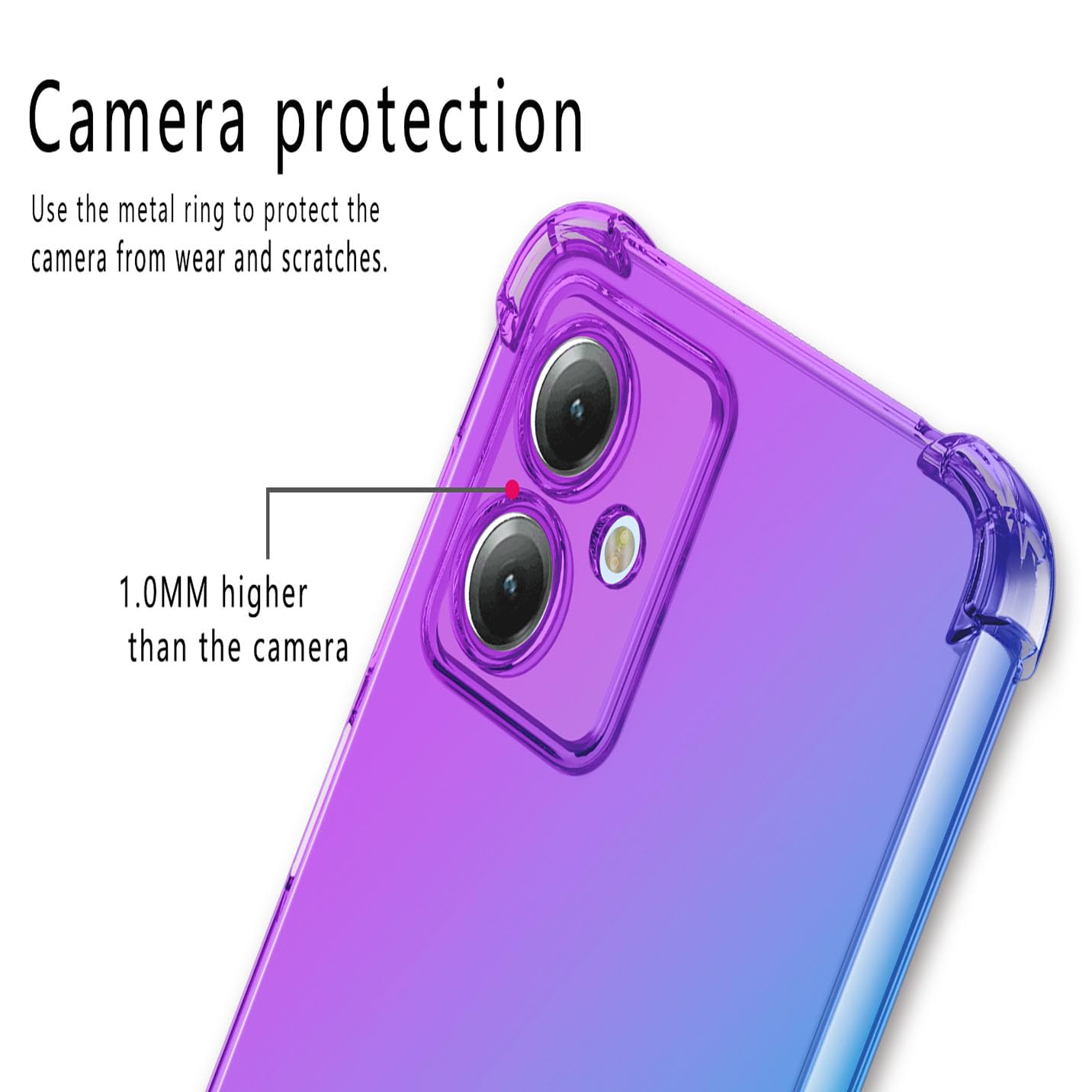BORYA Silicona Funda Para Motorola Edge 50 Neo, Sedoso Suave
