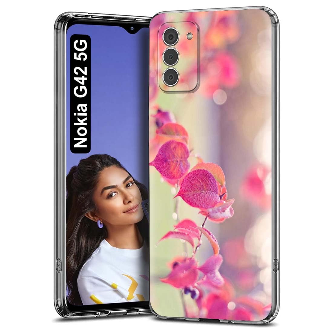 Nainz Soft Mobile Back Cover for Nokia G42 5G (Silicone_Multicolor) (B0CJS13GVT) Amazon Price History, Amazon Price Tracker