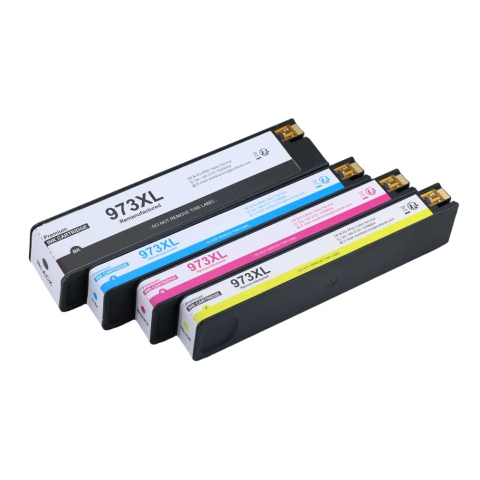 Cartucce d'inchiostro 973XL compatibili for HP PageWide 352dw 377dw 452dn | 452dw 477dn 477dw 552dw, capacità XL, consumabili stampante(Black)
