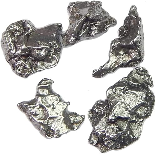 Piedras de meteorito de hierro natural áspero raro Campo Del Cielo para la fabricación y curación de joyas. (0.35 onzas aproximadamente), Gema