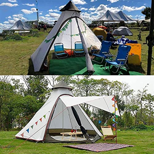 QUQUQ carpa piramidal para camping 4-6 personas miniatura 7