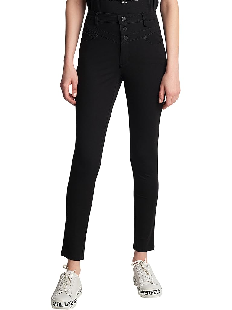 Karl Lagerfeld Paris Cool Comp Three-Button Pants