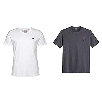 Levi's T-Shirt Weiß T-Shirt Dark Charcoal Heather DKR L