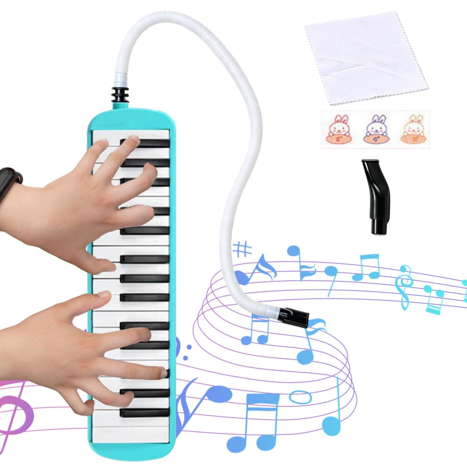 Tastiera Pianoforte A 32 Tasti Tastiera Giocattolo Portatile 32 Tasti per | Piccoli Strumenti Musicali Per Istruzione Classe Casa Viaggi Adulti Adolescenti Ra