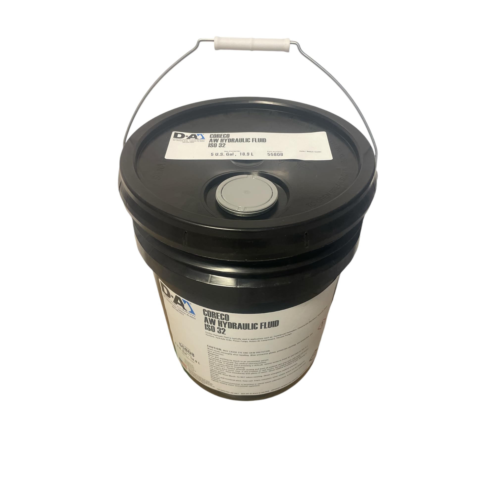 CorEco AW32 Hydraulic Fluid | 55801 | ISO 32 | Non Detergent | 5 Gal. Pail w/Spout