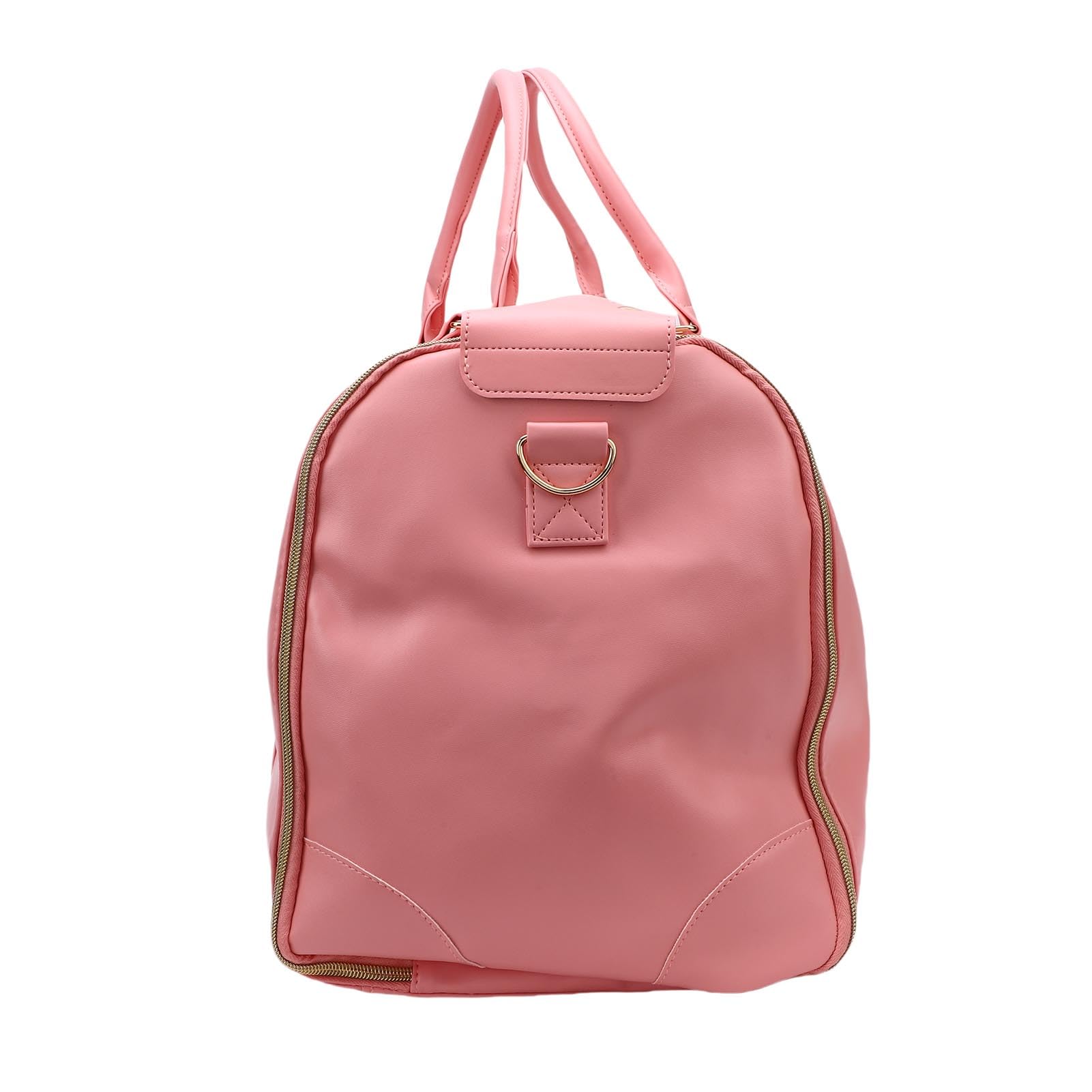 VBESTLIFE Borsa da Viaggio in Morbida Pelle di Grande capacità con Manico Staccabile Borsa Porta Abiti Impermeabile da 40 Litri per Viaggi di Fine Settimana, Design Pieghevole Salvaspazio, Tessuto